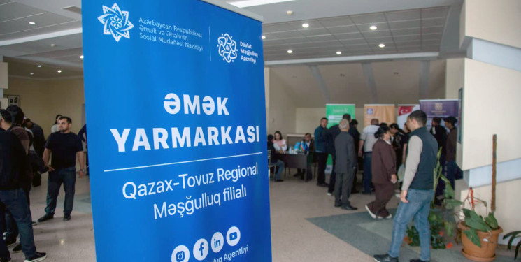 Şəmkirdə əmək yarmarkası keçirilib